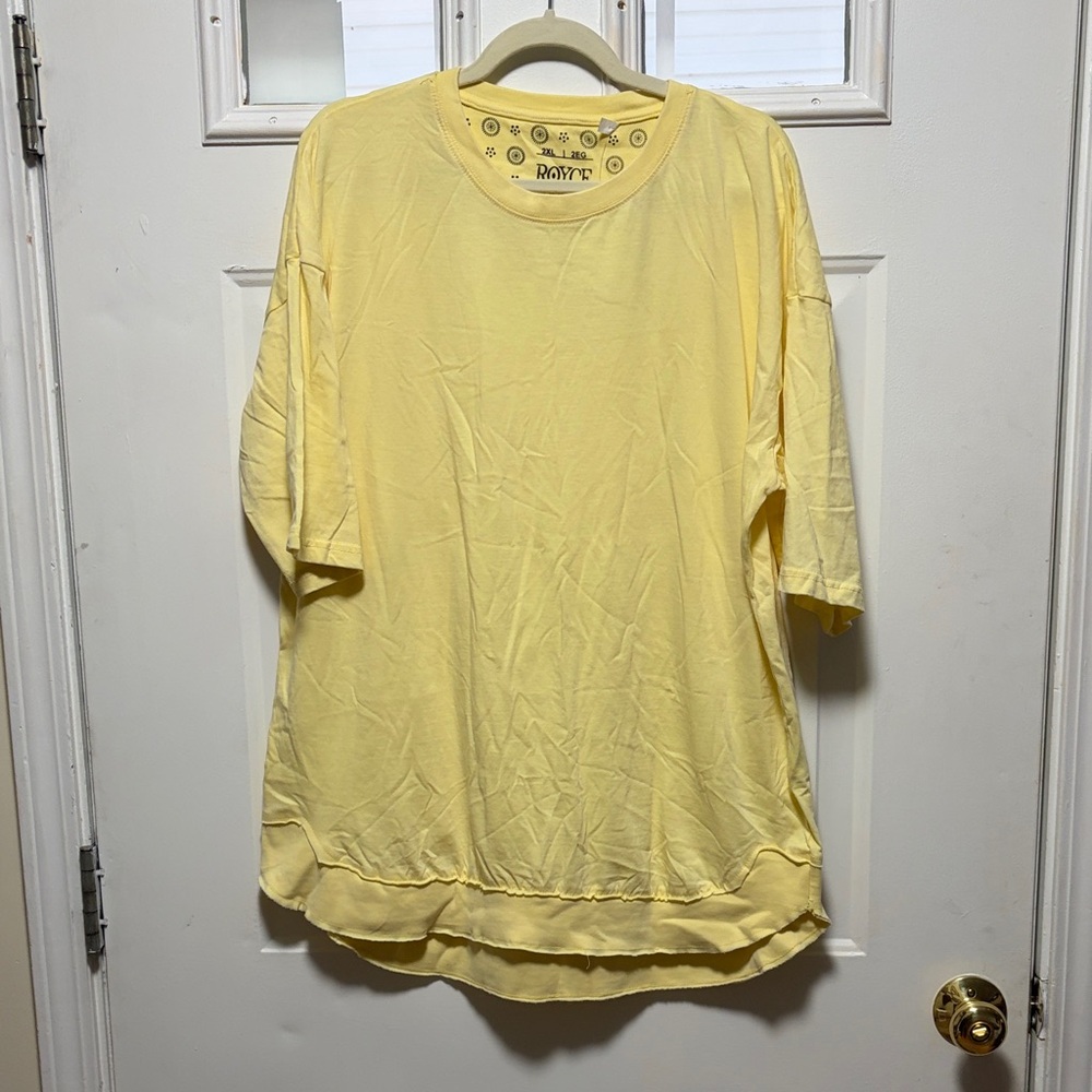 Royce Soft Yellow Women's Short Sleeve Tee
